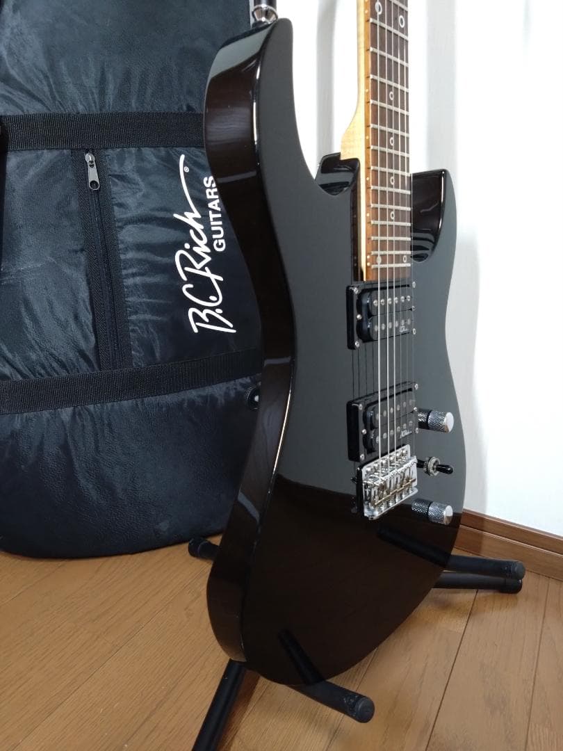 【remさん専用】B.C. Rich ASM 1 ブラックラメ入 エレキギター
