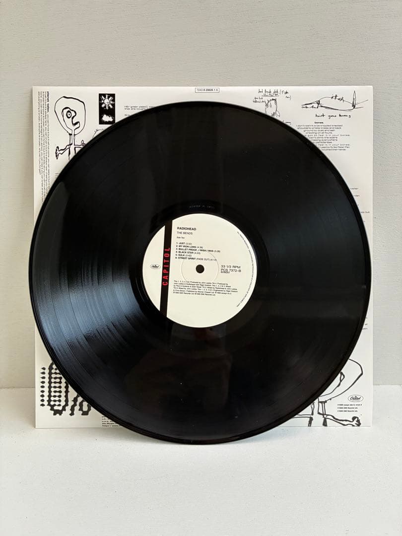 Radiohead The Bends 12インチレコード