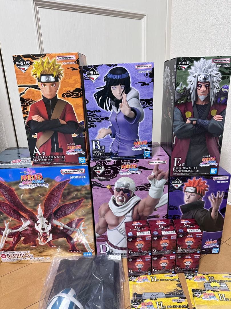 NARUTO 一番くじ フィギュア コンプセット