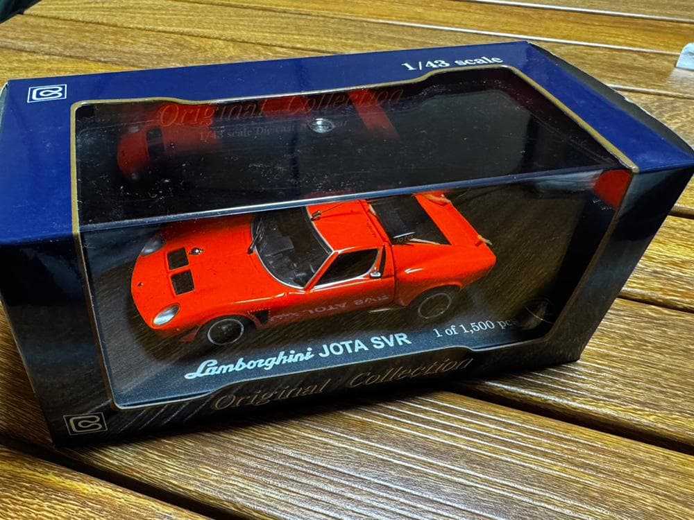 京商別注 ランボルギーニ イオタ SVR 1/43 スケール ミニカー 限定