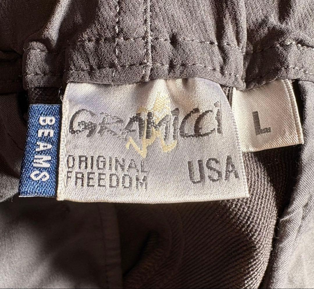 GRAMICCI×BEAMS ストレッチ　ナローパンツ