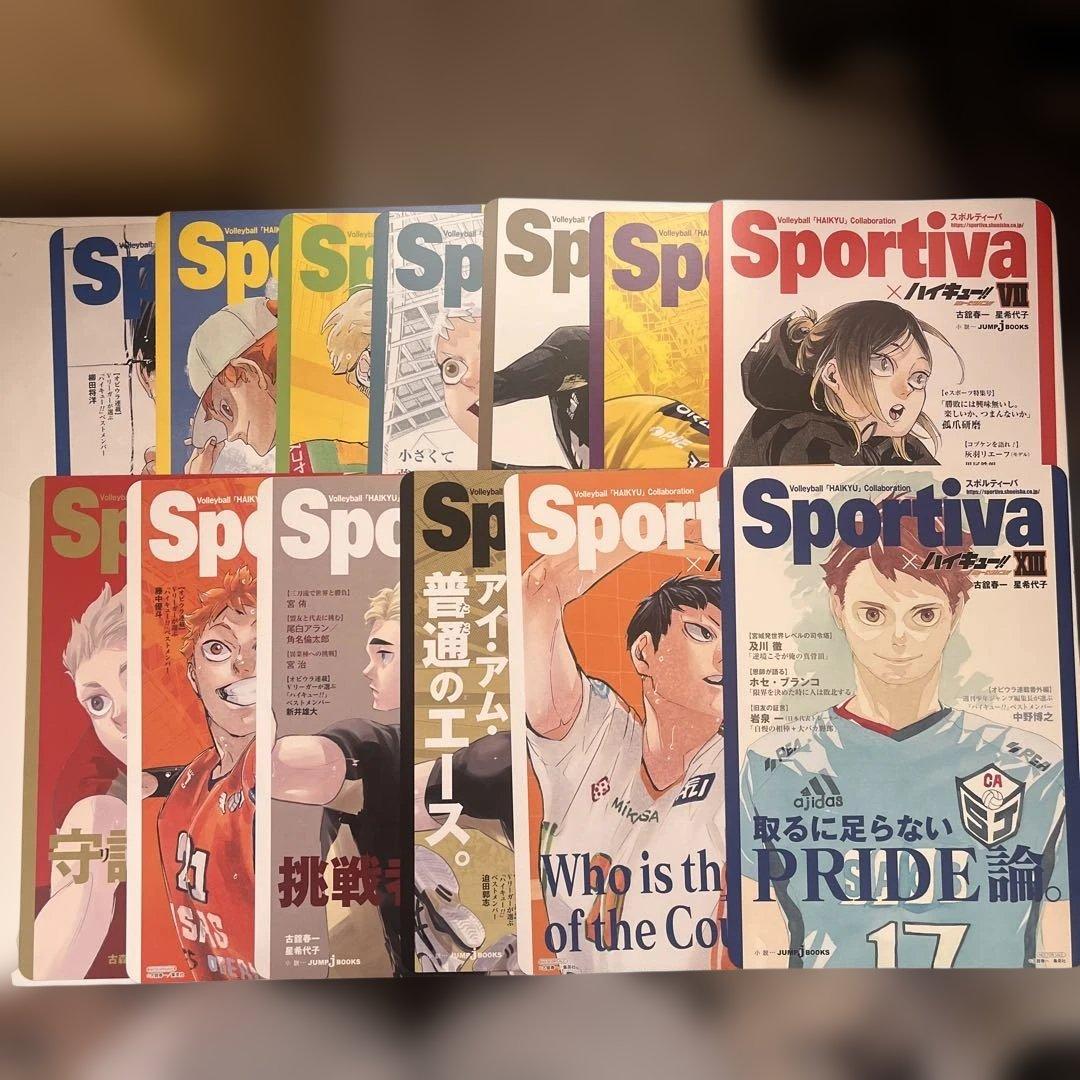 【新品】ハイキュー ショーセツバン 全巻sportiva 特典ビジュアルボード付