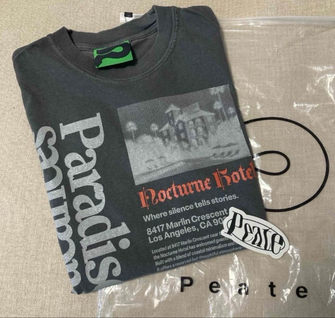 試着のみ【peate】 Nocturne Hotel Tシャツ