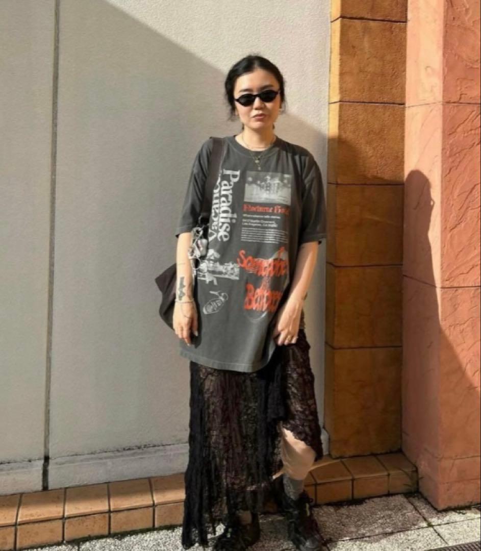 試着のみ【peate】 Nocturne Hotel Tシャツ