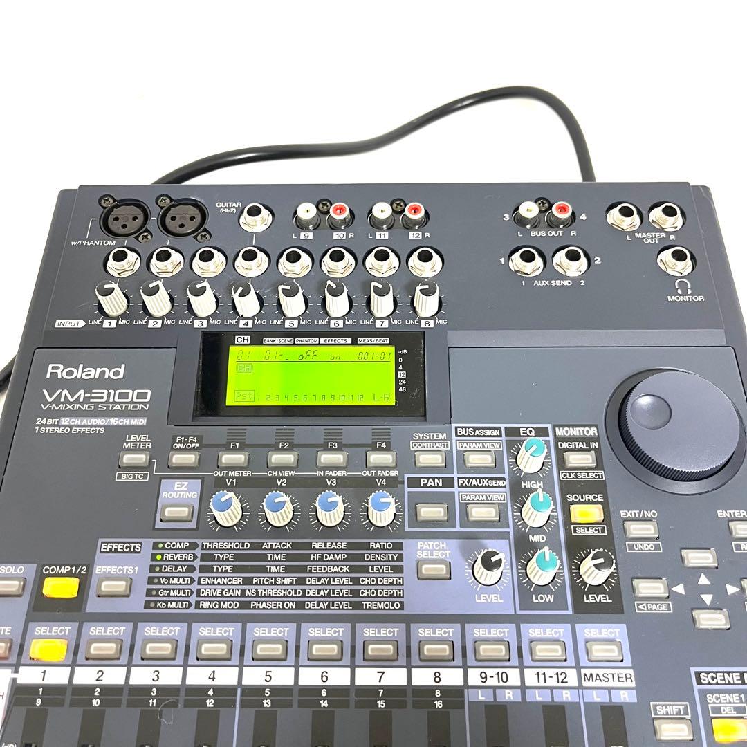 【付属品多数】Roland　ローランド　デジタルミキサー　VM-3100