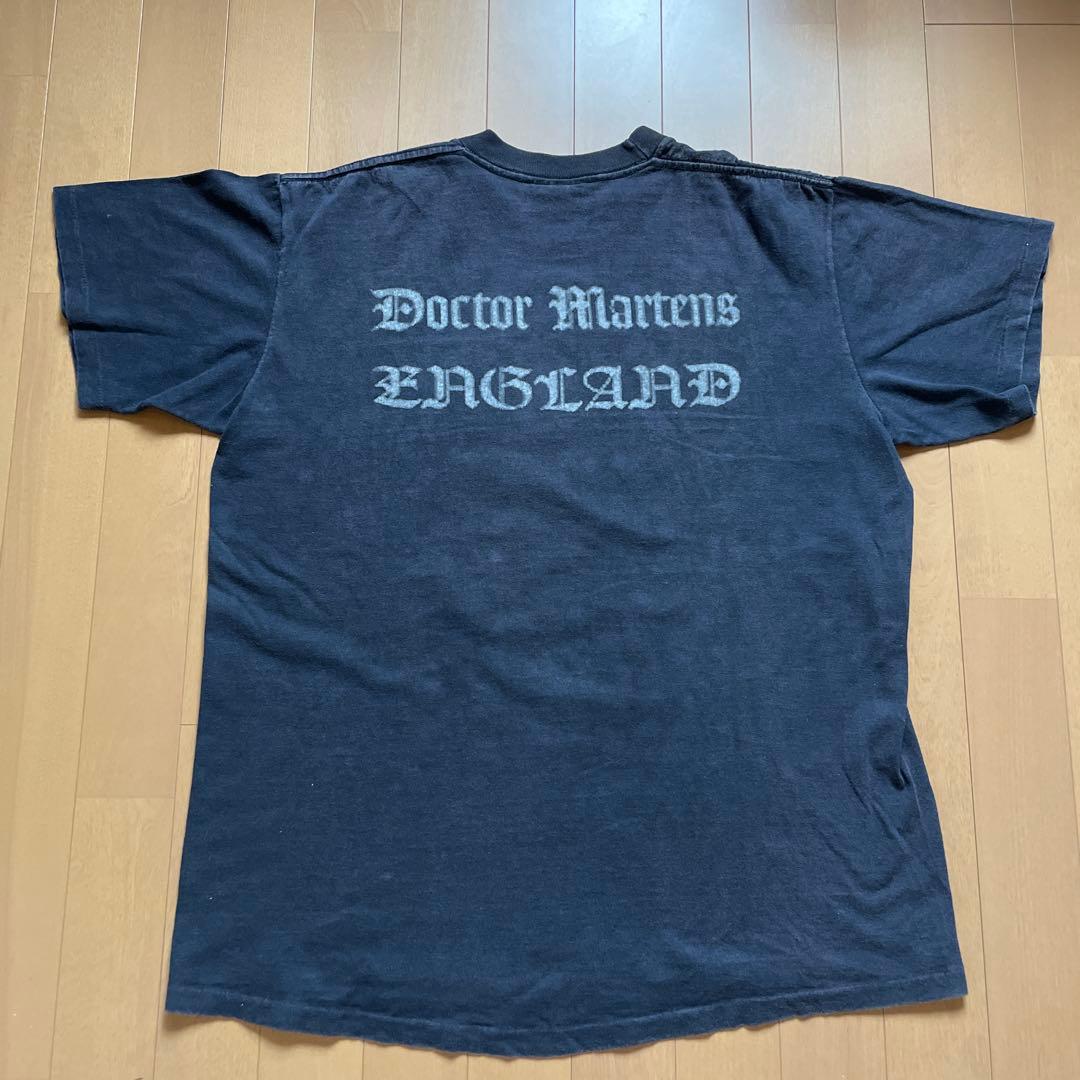 90s Dr.Martens USA製　tシャツ ドクロ　スカル　PUNK