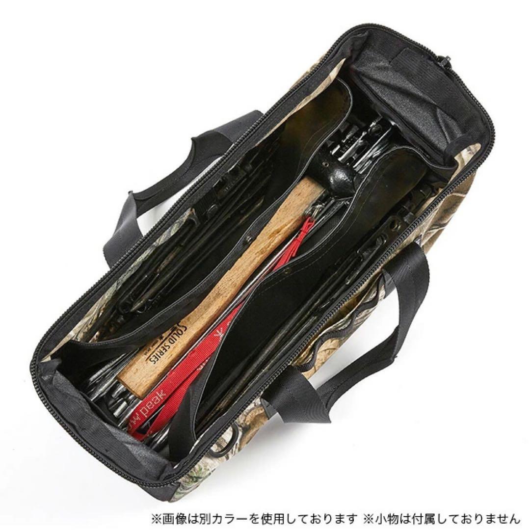 新品 BALLISTICS ラージ ペグ ツールバッグ 収納 ケース ブラック