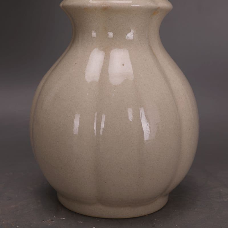 宋定窯白釉花瓶を開きま  景徳鎮 陶磁器 装飾品 現代工芸品美術品 置物
