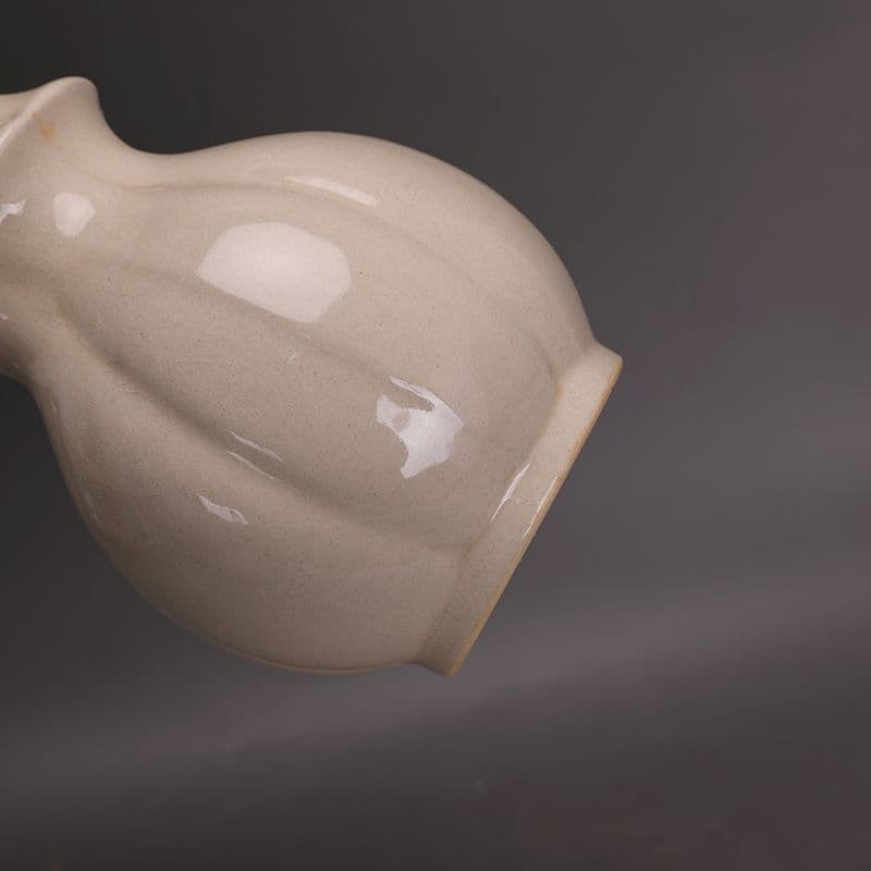 宋定窯白釉花瓶を開きま  景徳鎮 陶磁器 装飾品 現代工芸品美術品 置物
