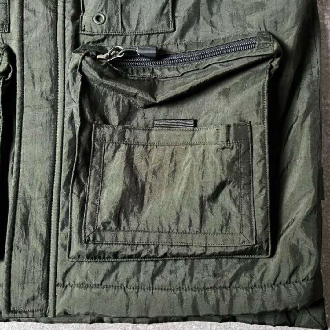 90s GAP 中綿 フリース ライナー ナイロン タクティカル ベスト