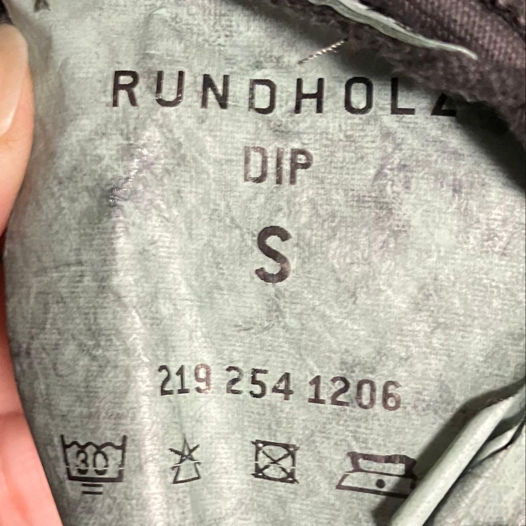 【雰囲気抜群❗️】RUNDHOLZ DIP 製品染め ビンテージ加工 モッズコート