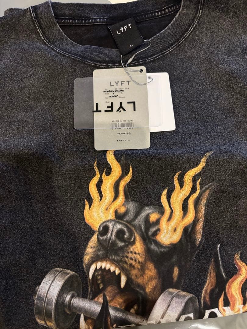 Lyft T-shirt Ｌサイズ　ドーベルマン