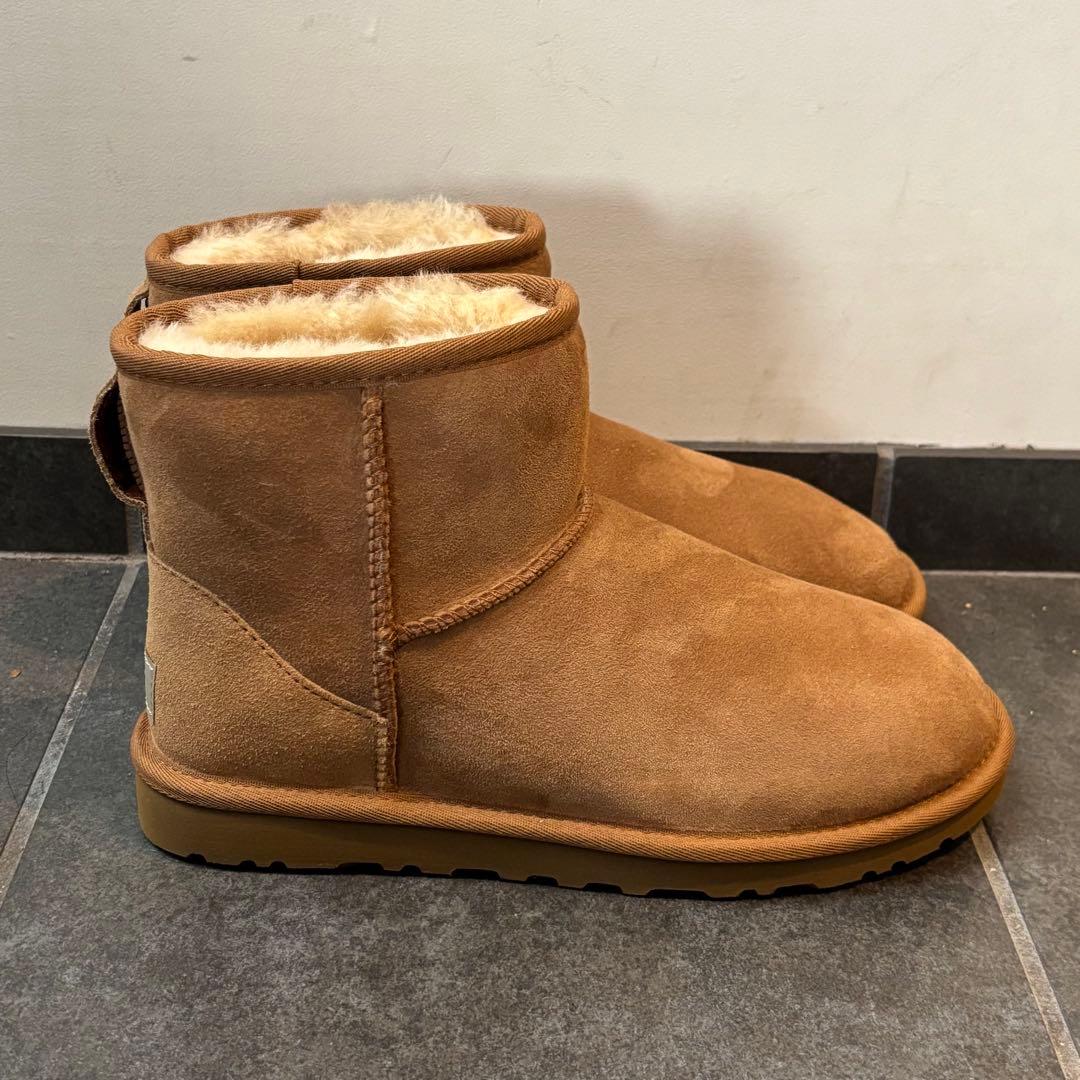 【新品】UGGアグクラシックミニⅡ/UK625cmチェスナット