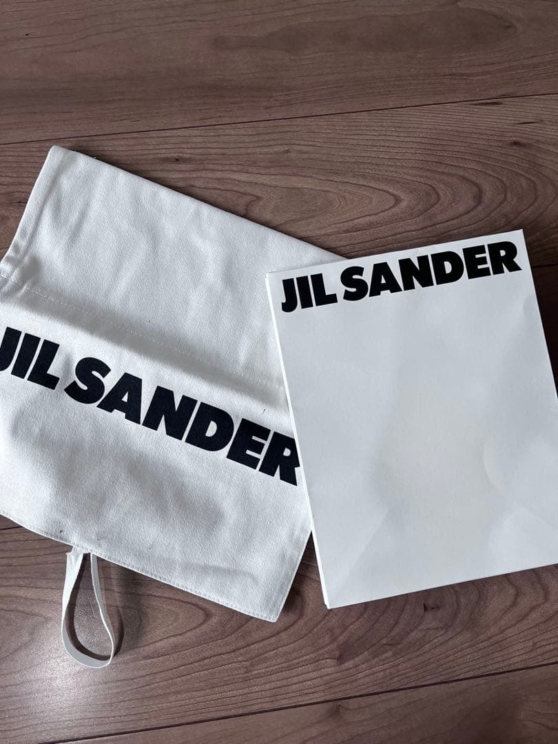 【新品未使用】今季JIL SANDER 現行品コットン クルーネックTシャツ 黒
