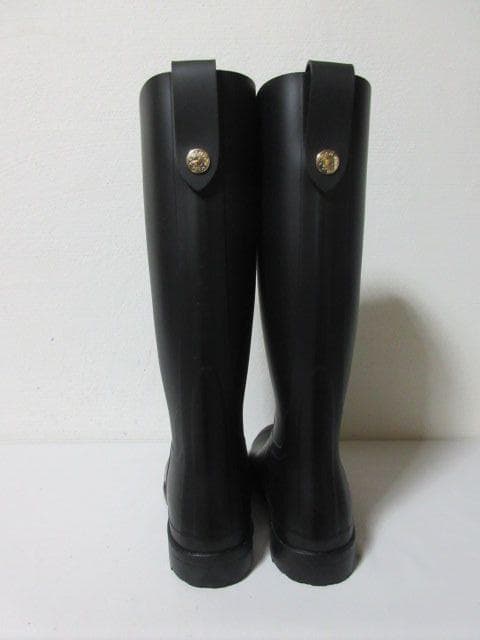 38 MACKINTOSH マッキントッシュ レインブーツ WISTON 黒