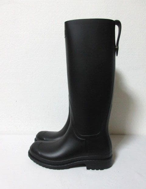 38 MACKINTOSH マッキントッシュ レインブーツ WISTON 黒