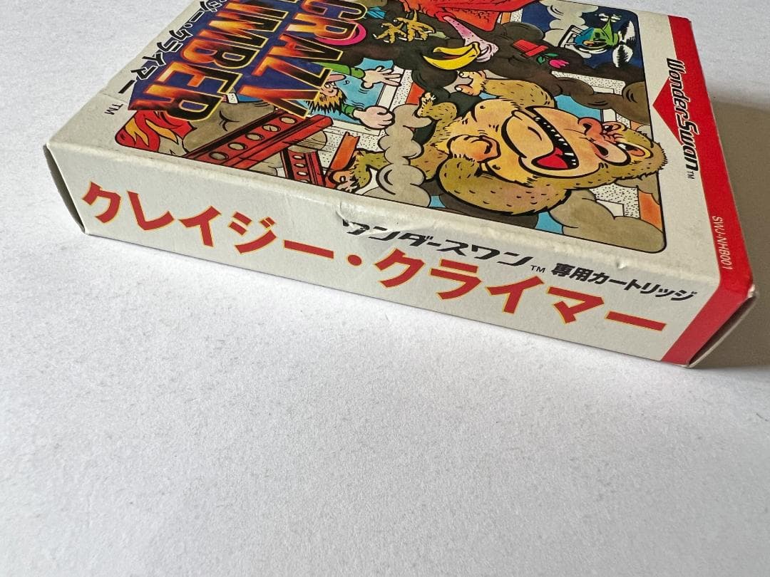ワンダースワン クレイジークライマー 箱説あり　Wonderswan WS