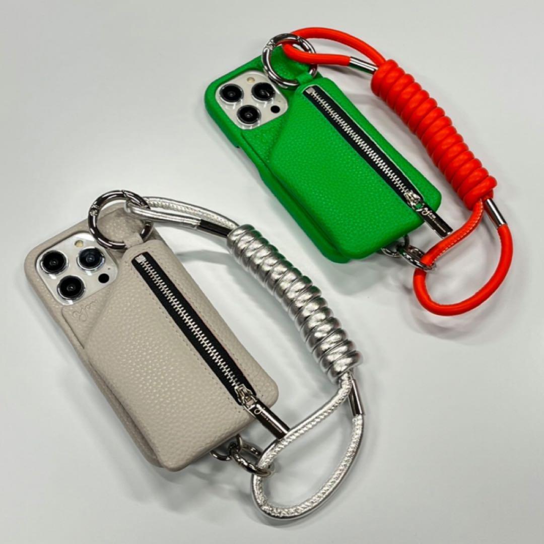 新品 ajew シルバー コイルストラップ エジュー Coil strap