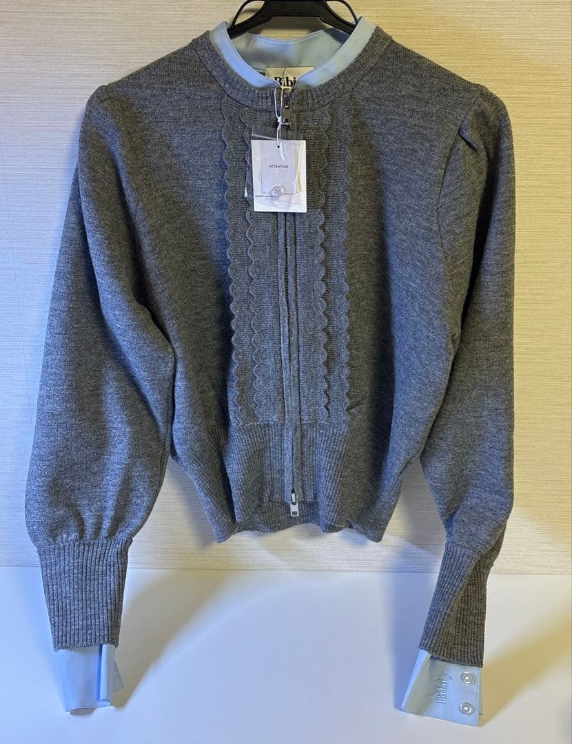 bibiy SUSIE SHIRT KNIT タグ付き