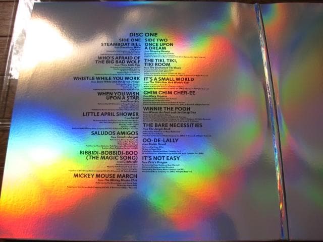 Disney 100　Original Soundtrack　レコード2枚組