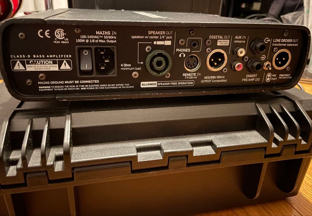 tc electronic RH750 ケース付き