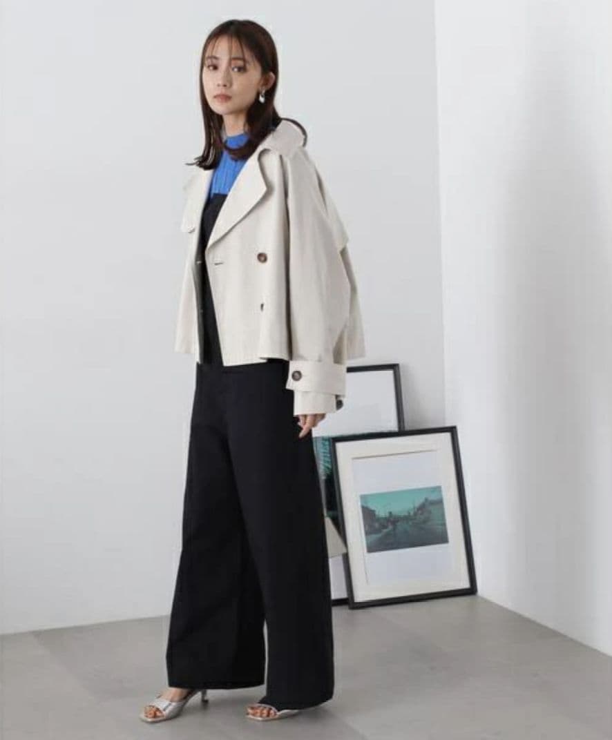 N. Natural Beauty Basic　ショートトレンチコート