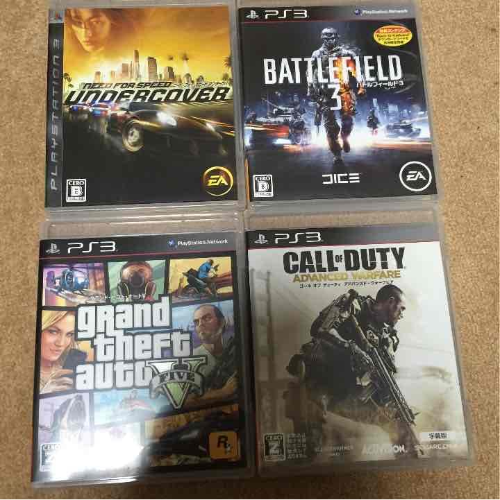 PS3本体 カセット4つ
