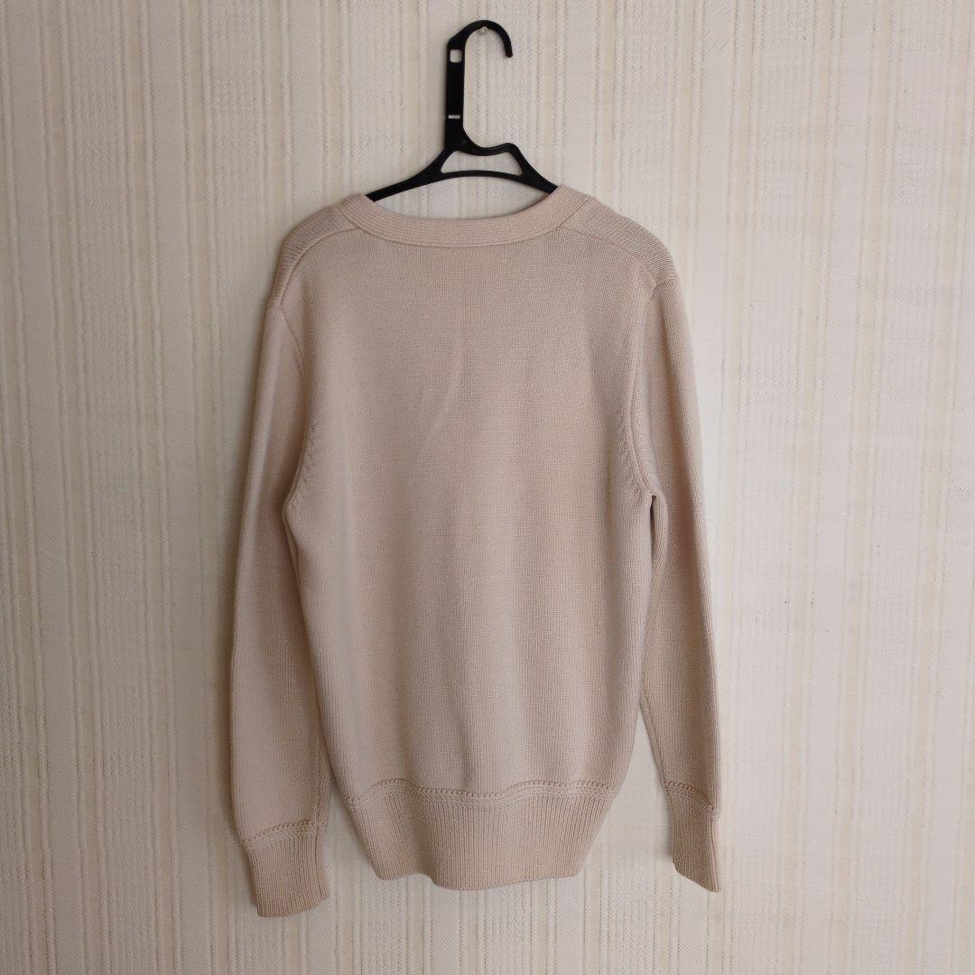HYKE ウールVネックカーディガン