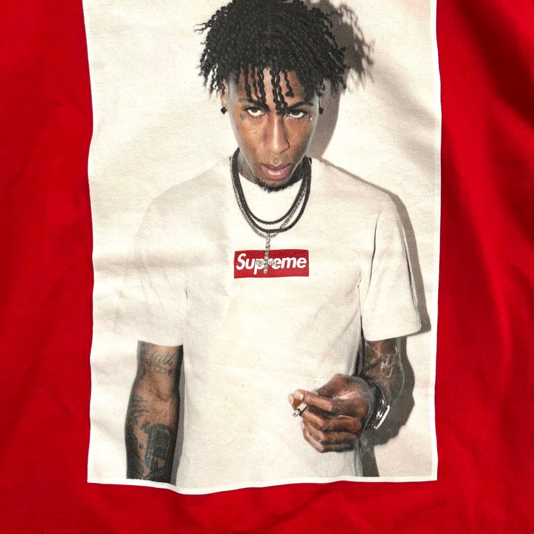 23AW NBA Youngboy Tee ヤングボーイ プリントtシャツ 赤