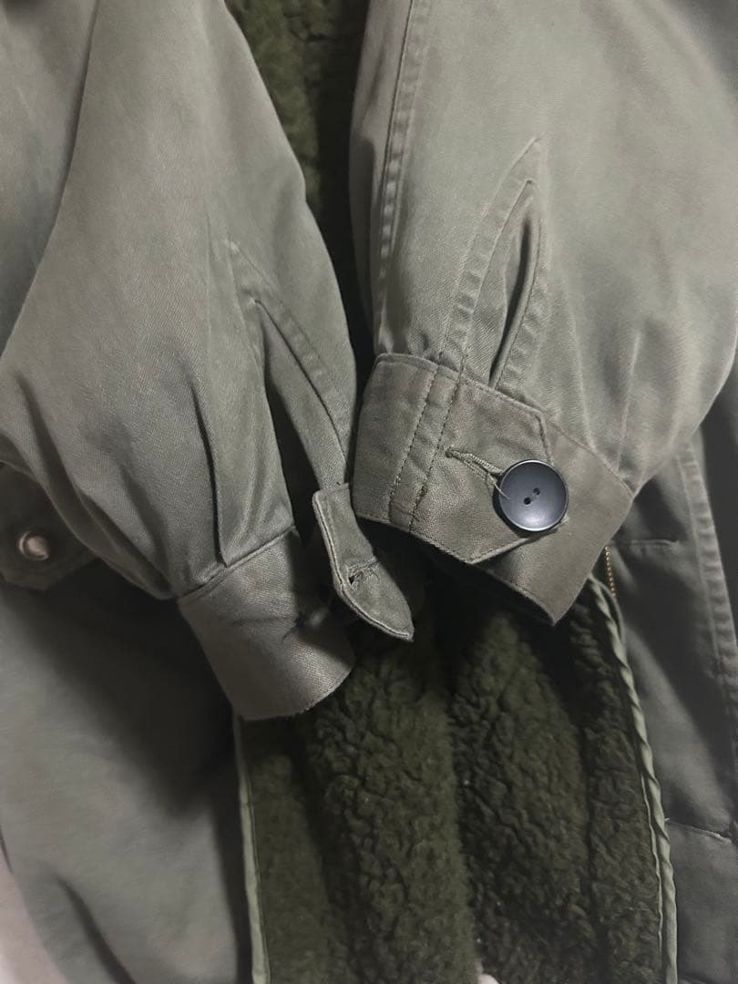 70s 80sフランス軍 M-64フィールドパーカーサイズ92c ライナー付き
