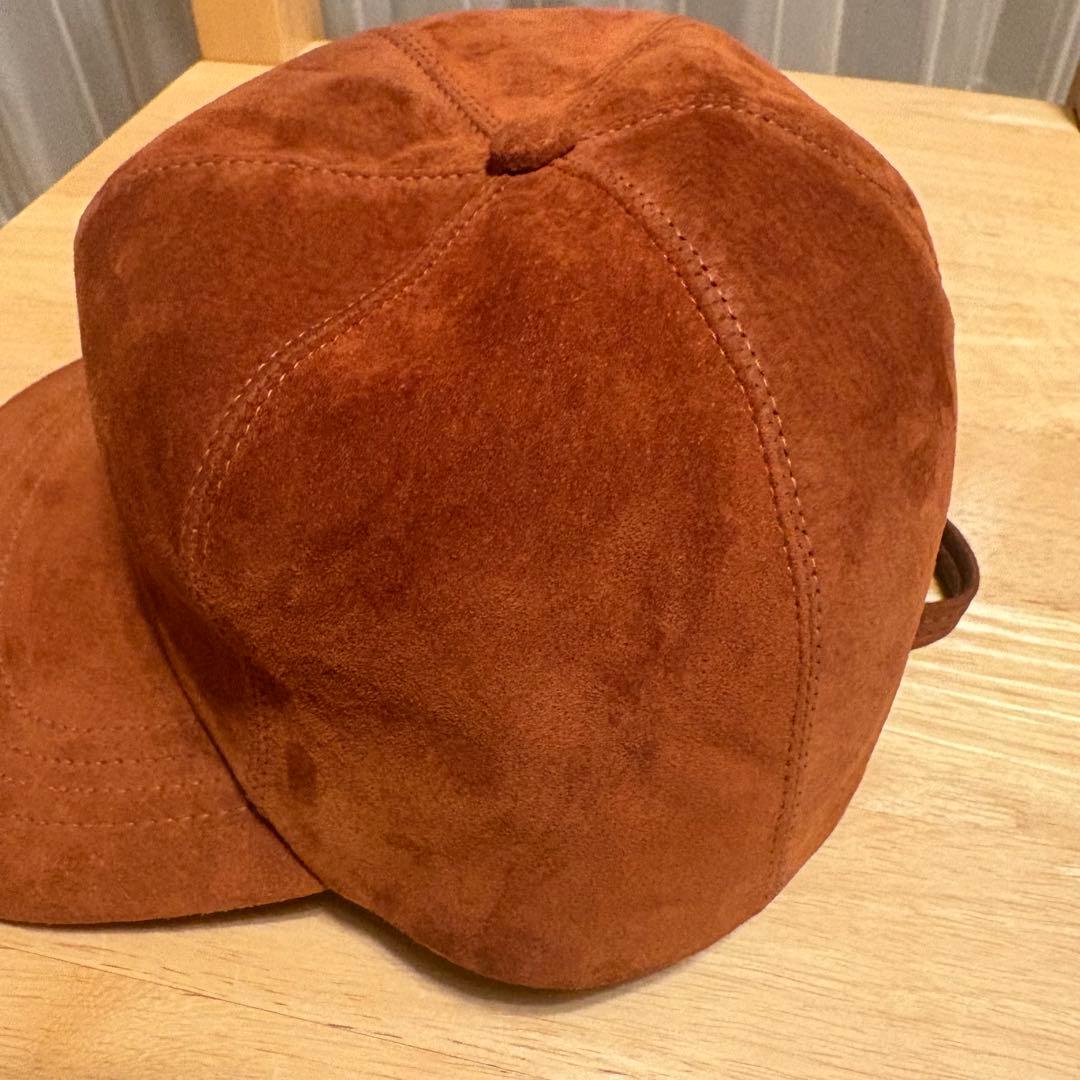 80s LL BEAN suede cap Msize USA製 エルエルビーン