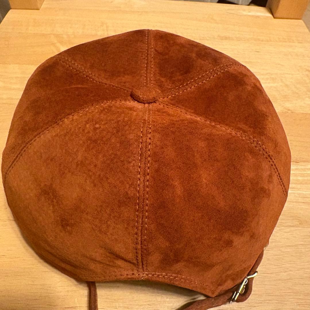 80s LL BEAN suede cap Msize USA製 エルエルビーン