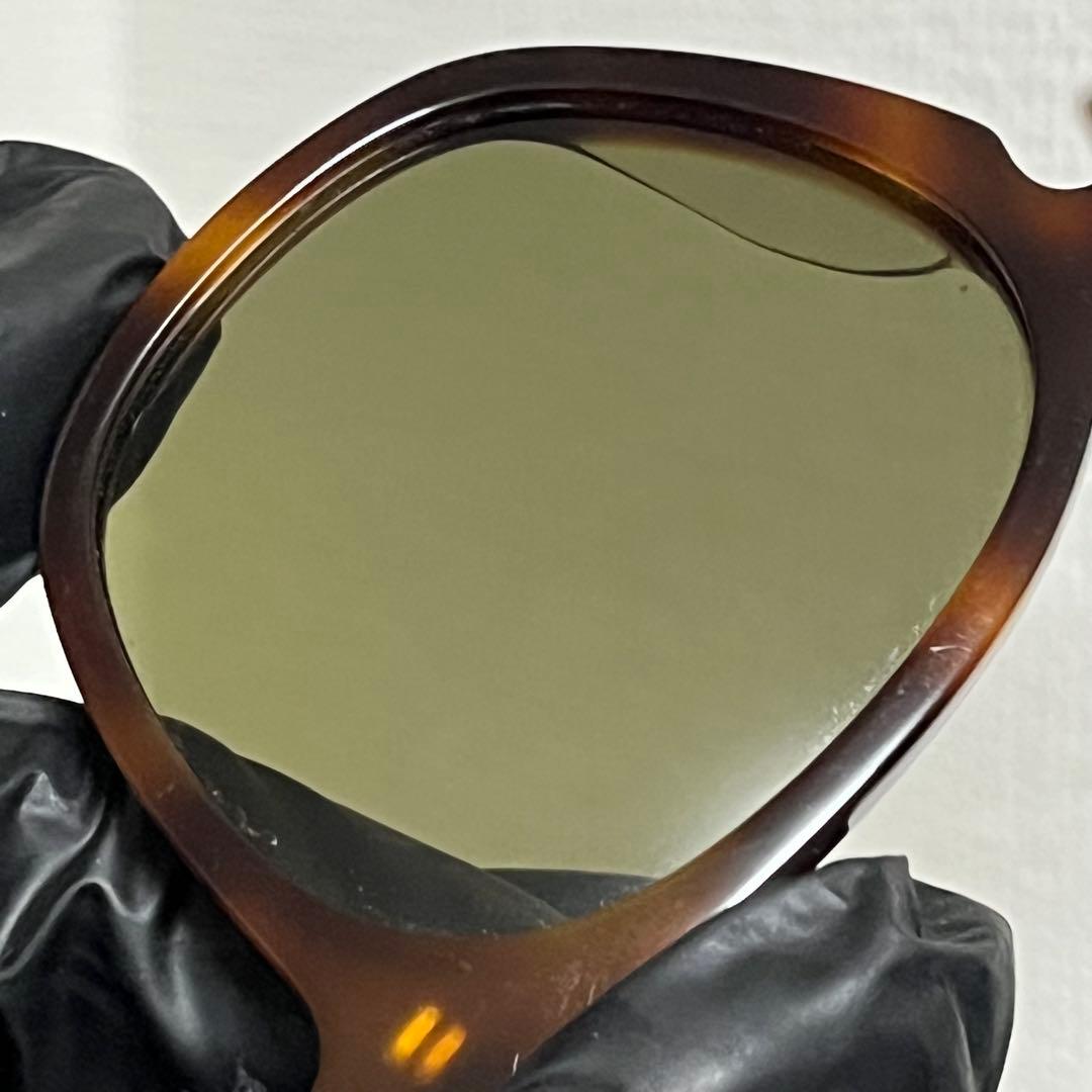 レア SAINT LAURENT ブラウン サンローラン サングラス べっ甲柄
