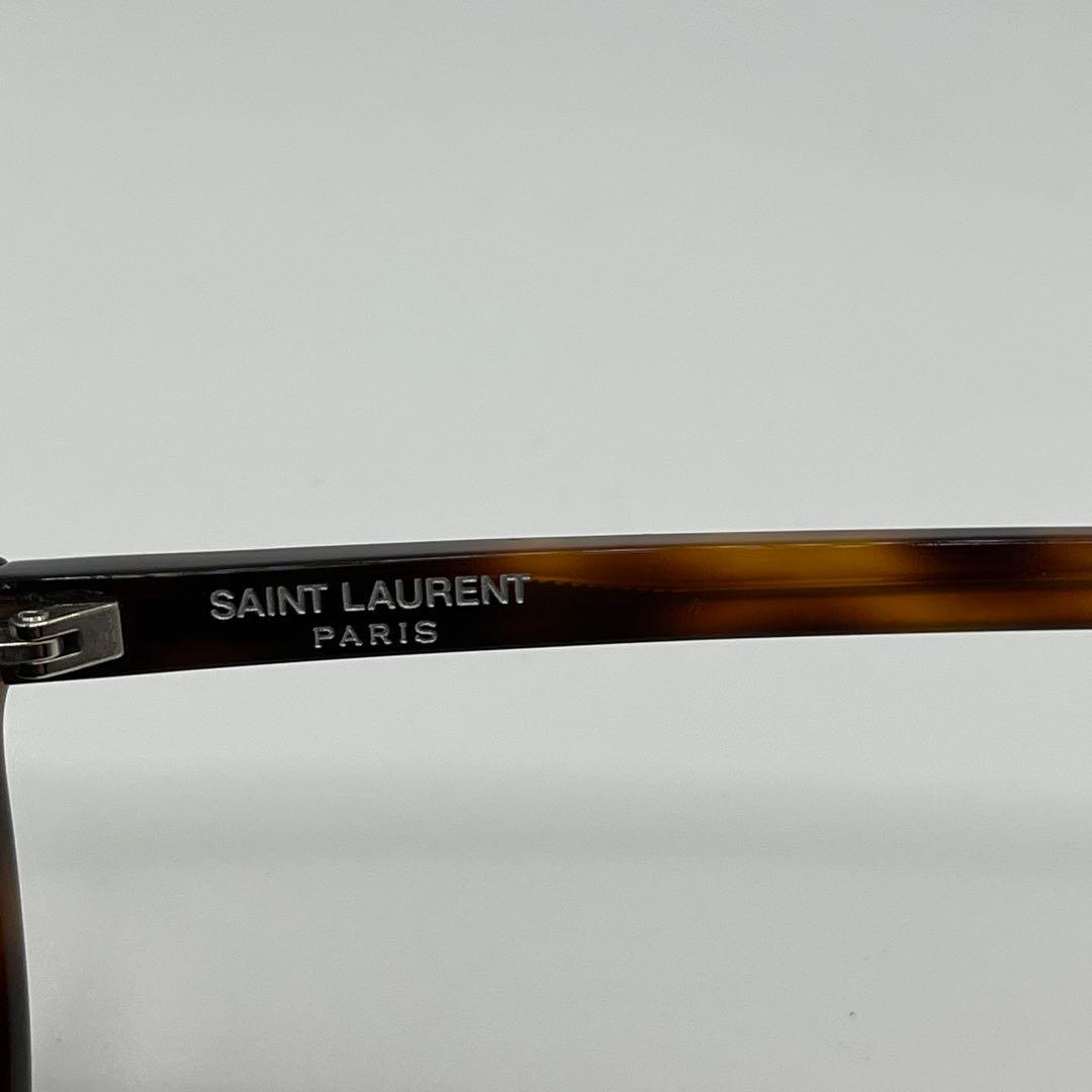 レア SAINT LAURENT ブラウン サンローラン サングラス べっ甲柄