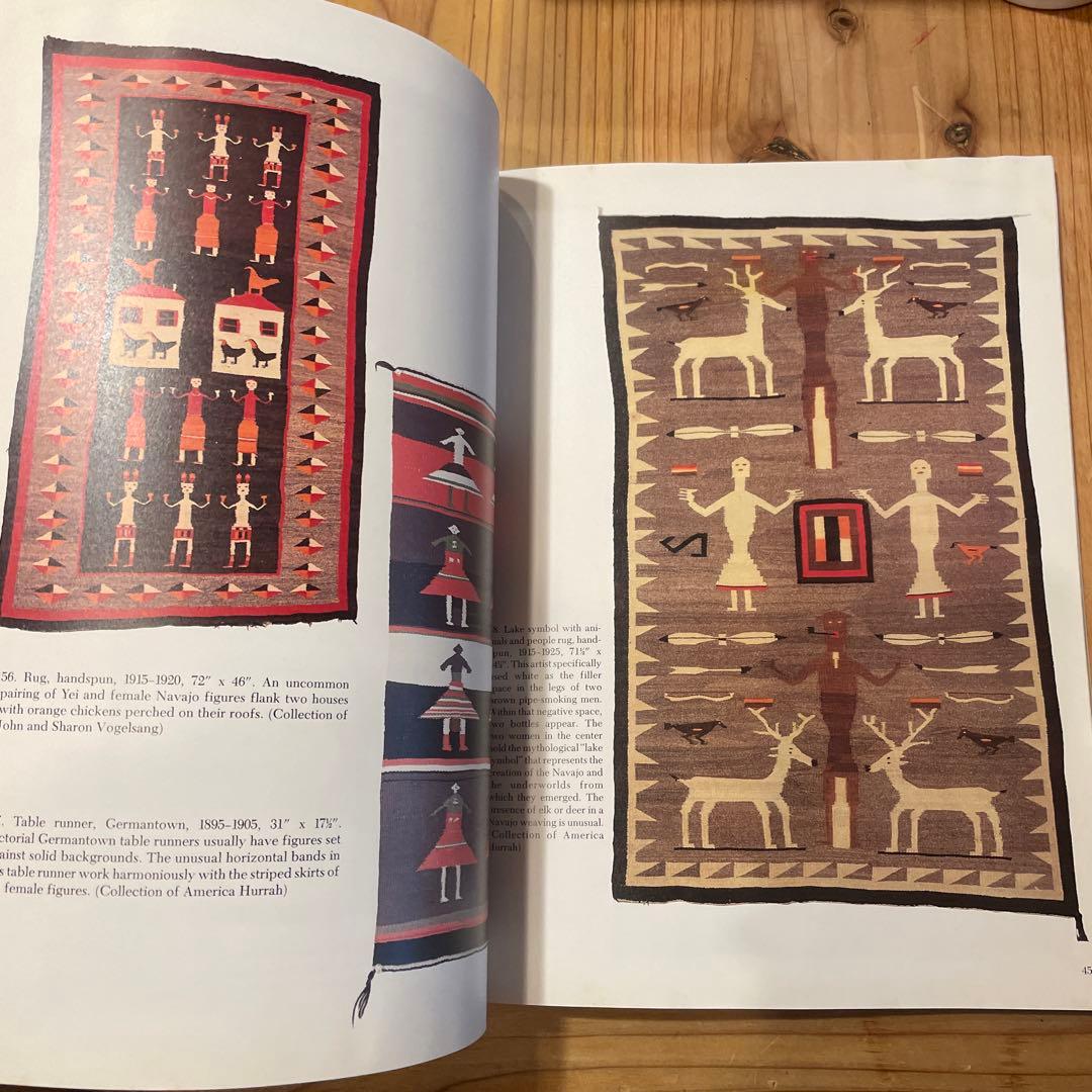 ポン Navajo pictorial weaving 1880-1950