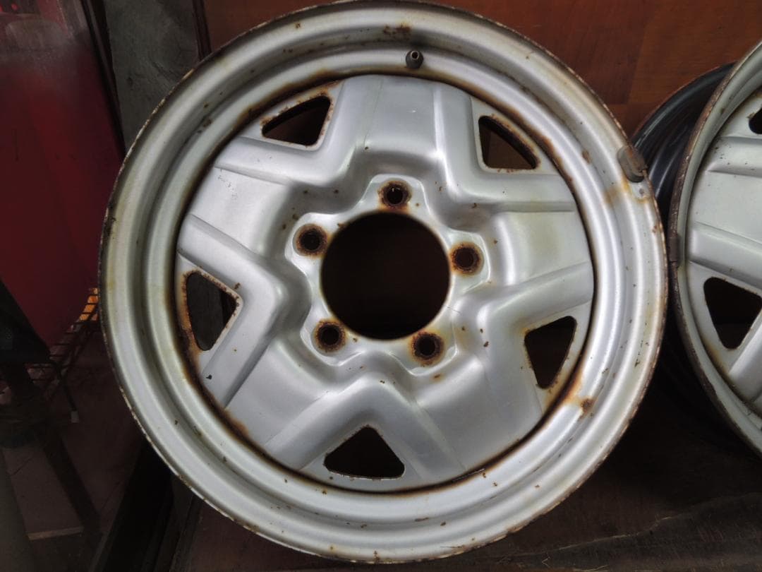 T785　ジムニー　スチールホイール　16×5J　4本　サビ有り