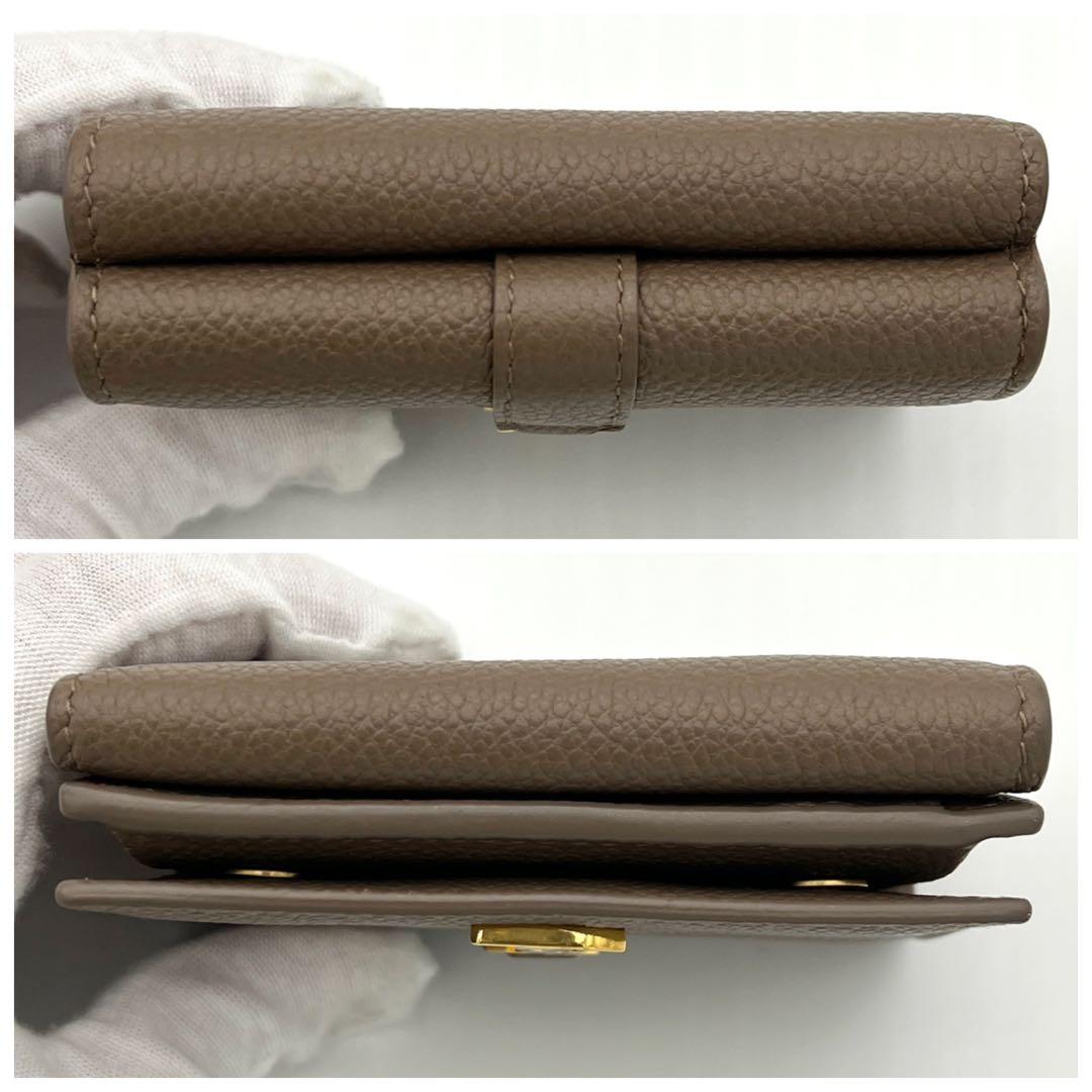 【極美品】サンローラン YSL オリガミ タイニー 三つ折り財布カサンドラ
