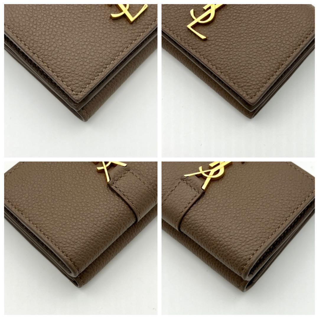 【極美品】サンローラン YSL オリガミ タイニー 三つ折り財布カサンドラ