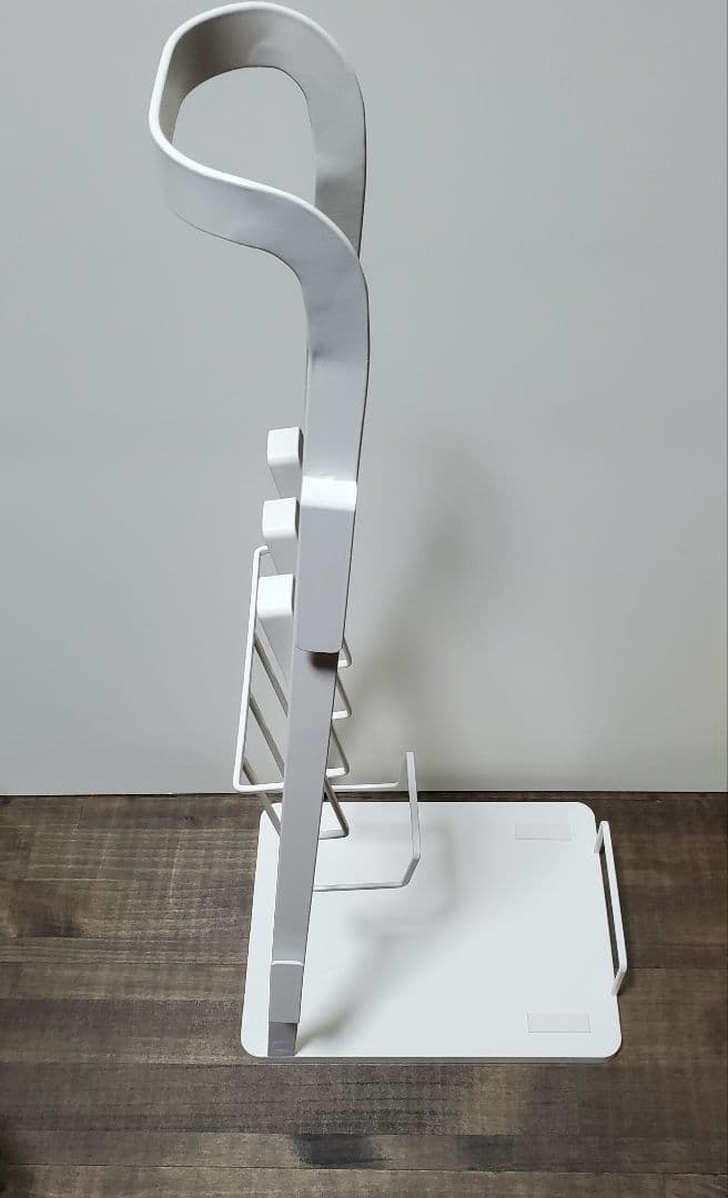 コードレスクリーナースタンド カイノスオリジナル 山崎実業 白 マキタ 希少