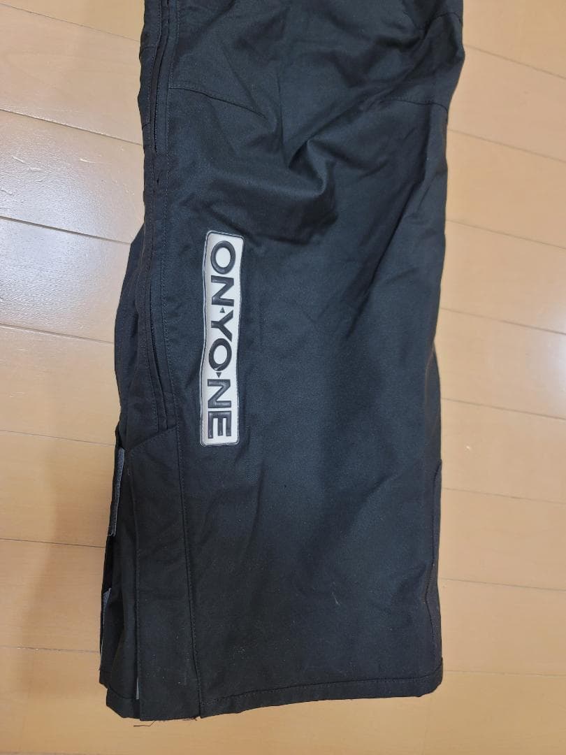 ONYONE（オンヨネ） スキーウェア サイドオープンパンツ フルジップ L 黒