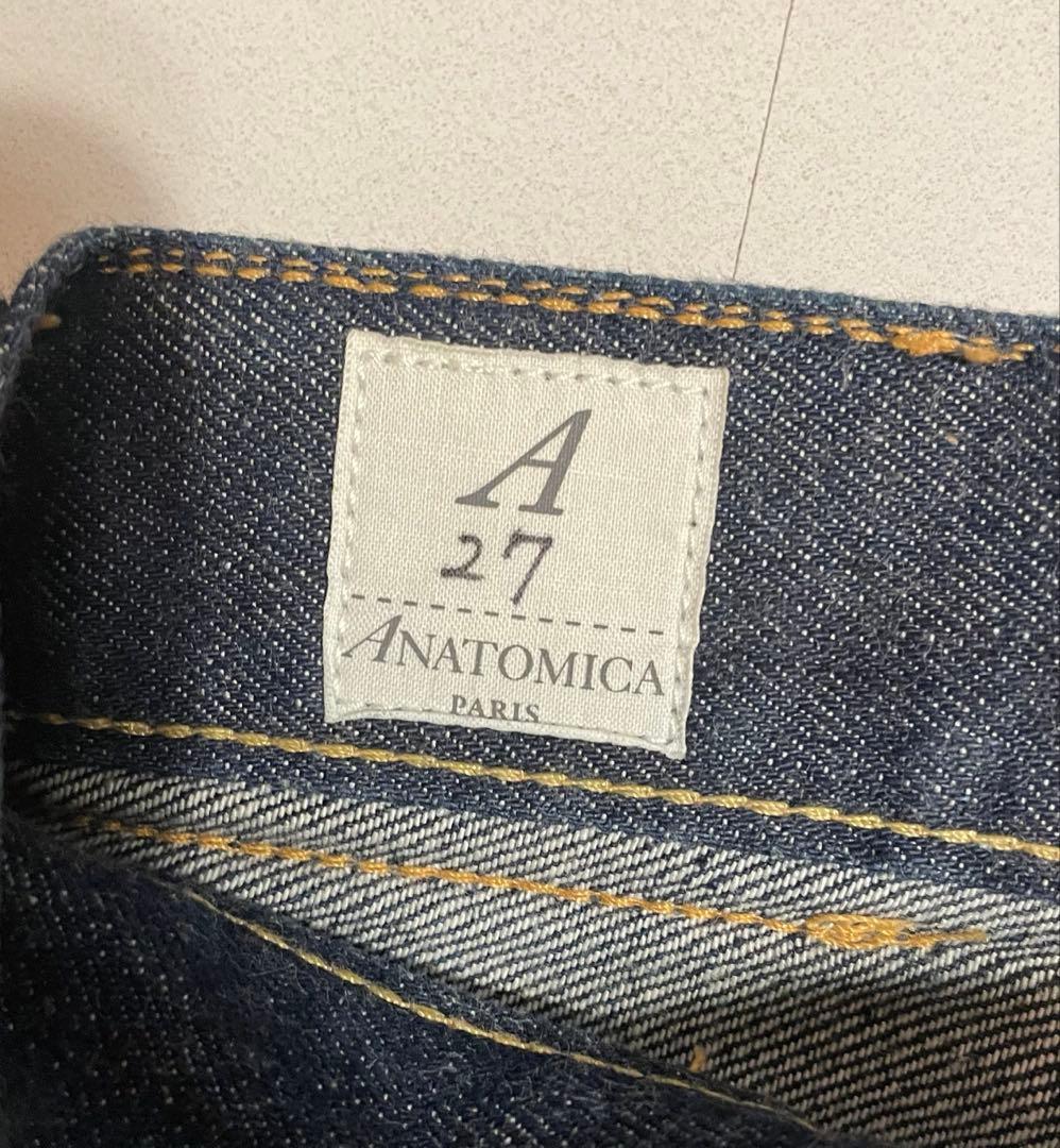 ANATOMICA 618 MARILYN 1 インディゴ　裾上げなし