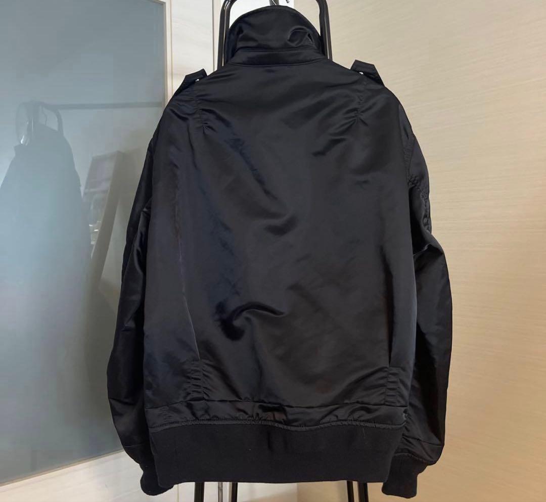 【最終】sacai MA-1 メンズ ブラック 黒 フライトジャケット アウター