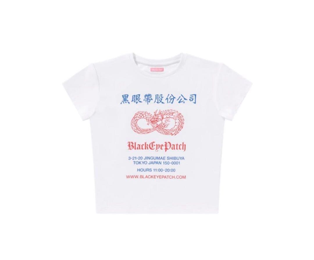 トップス Black eye patch CHINATOWN STORE BABY TEE