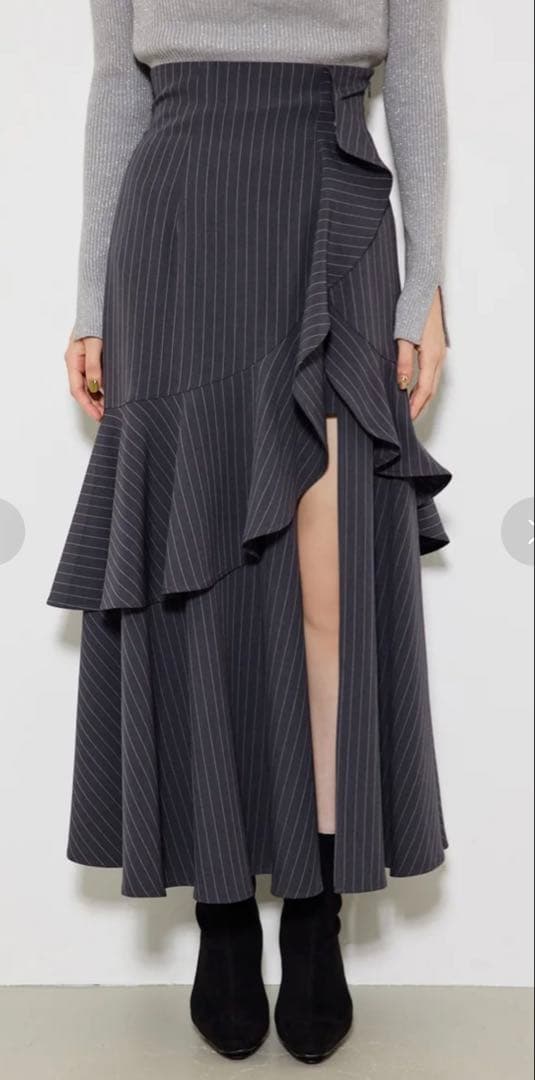 rienda ダブルフリルスリットスコートショートパンツ 新品