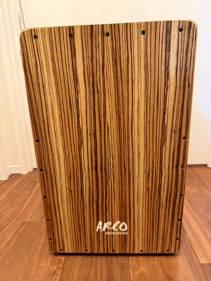 【訳あり特価・ケース付】ARCO カホン SW107 Zebra ゼブラウッド