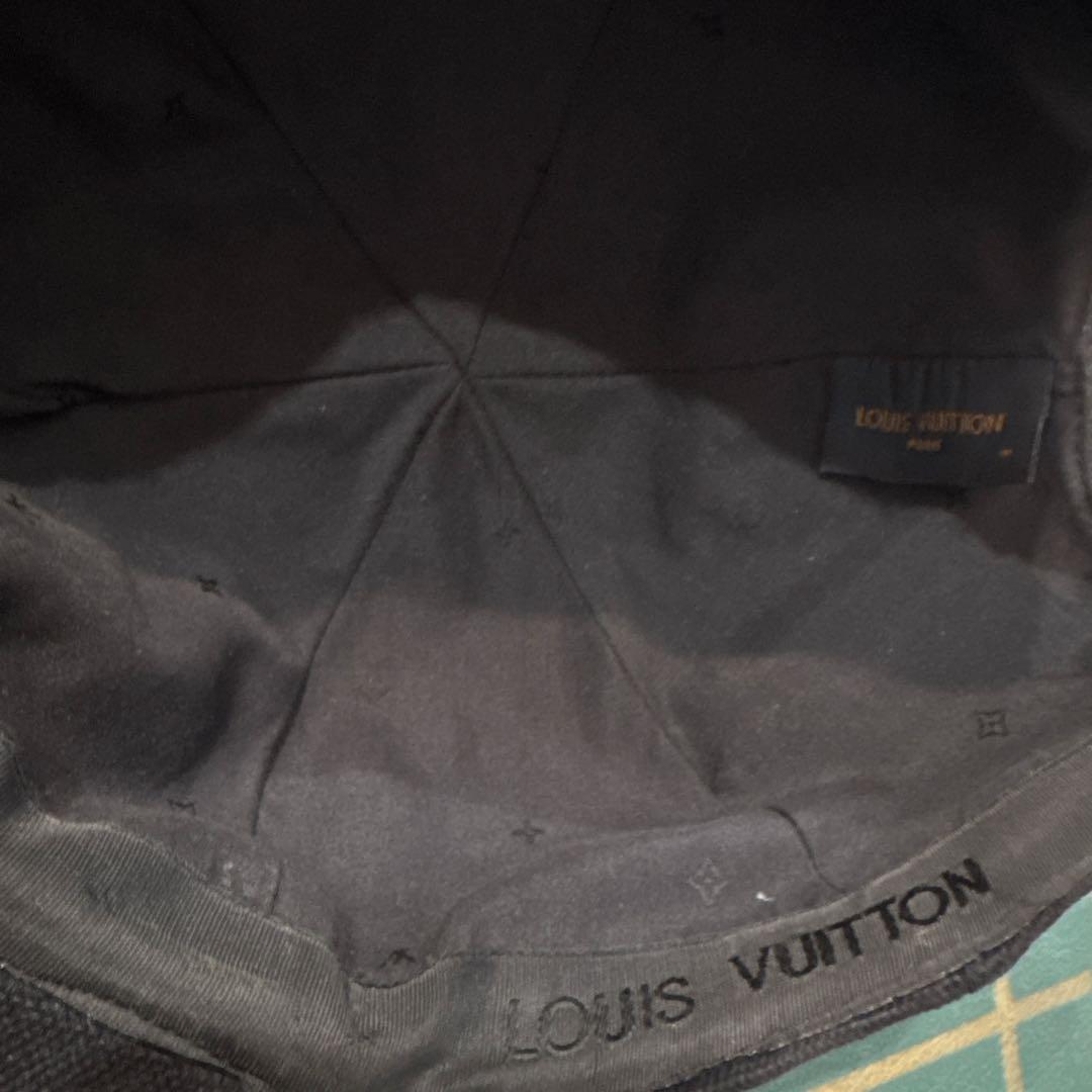 Louis Vuitton 黒 ベースボールキャップ