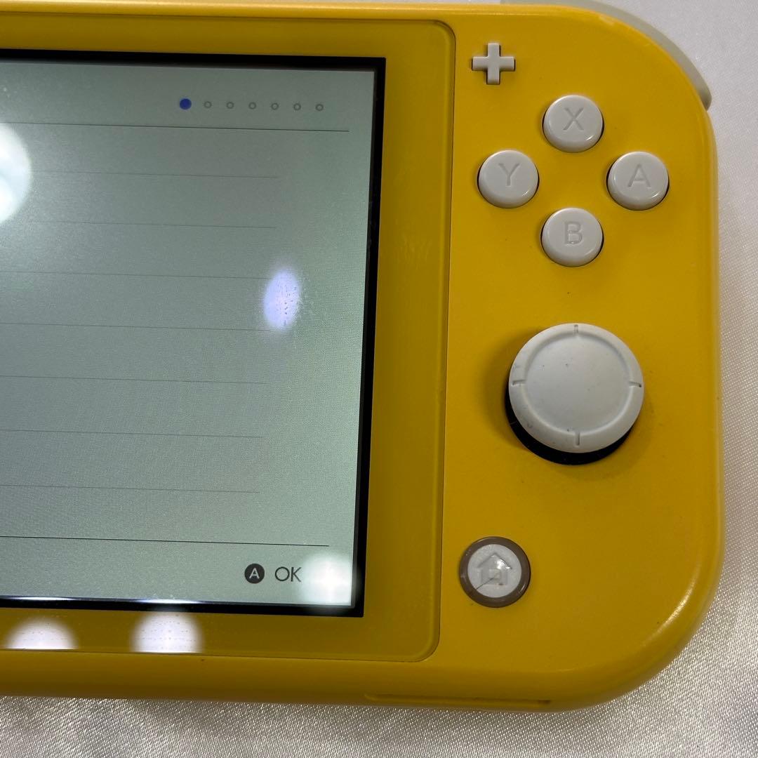 【動作OK】Nintendo Switch Lite イエロー 本体のみ