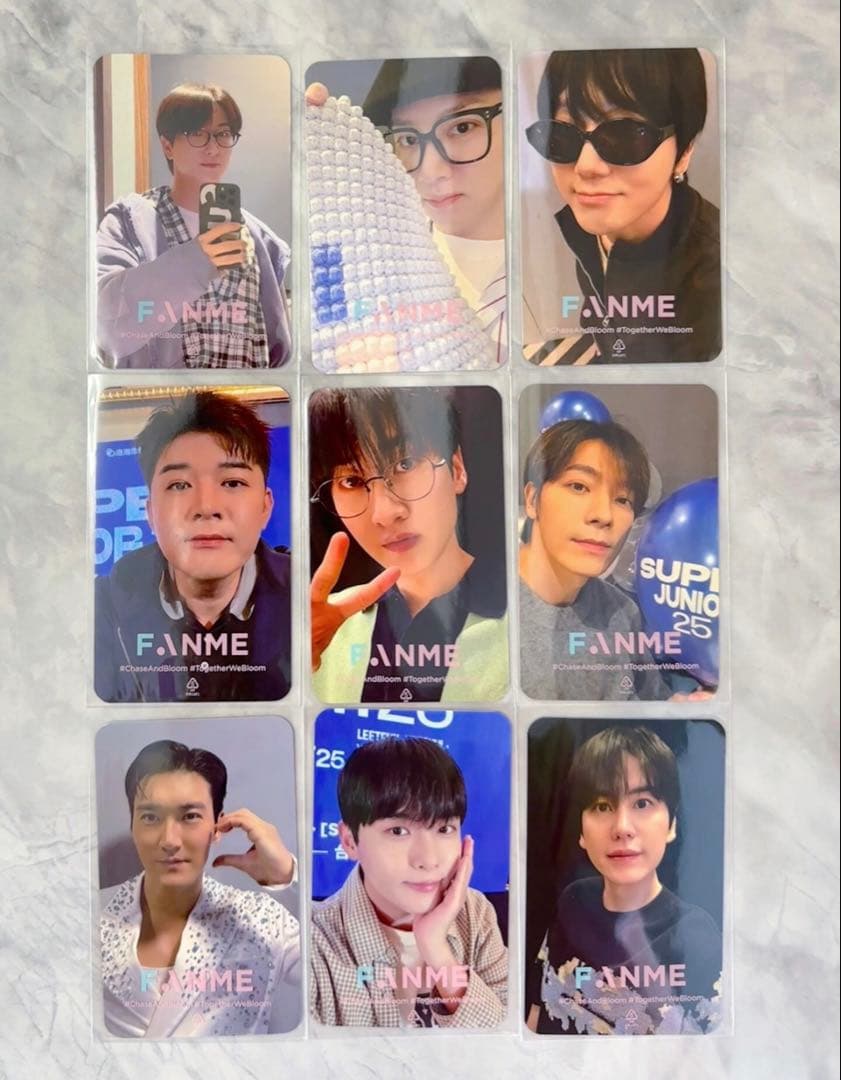 super junior 台湾 台北 サイン会 特典トレカ 9枚セット