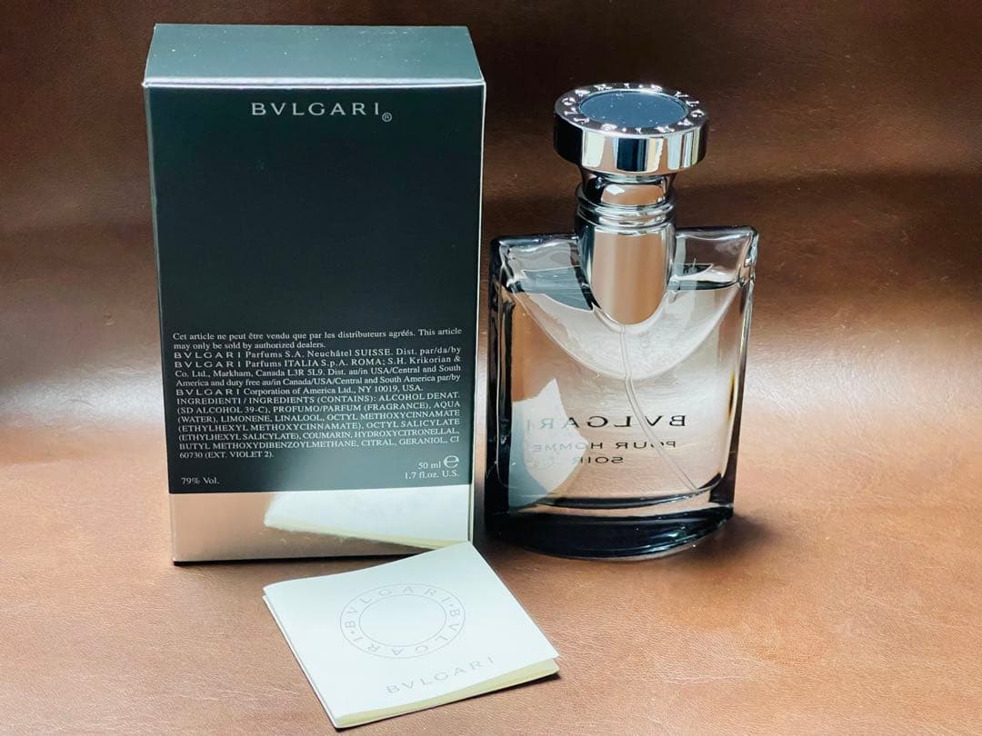未使用 BVLGARI ブルガリ プールオム SOIR ソワール 50ml