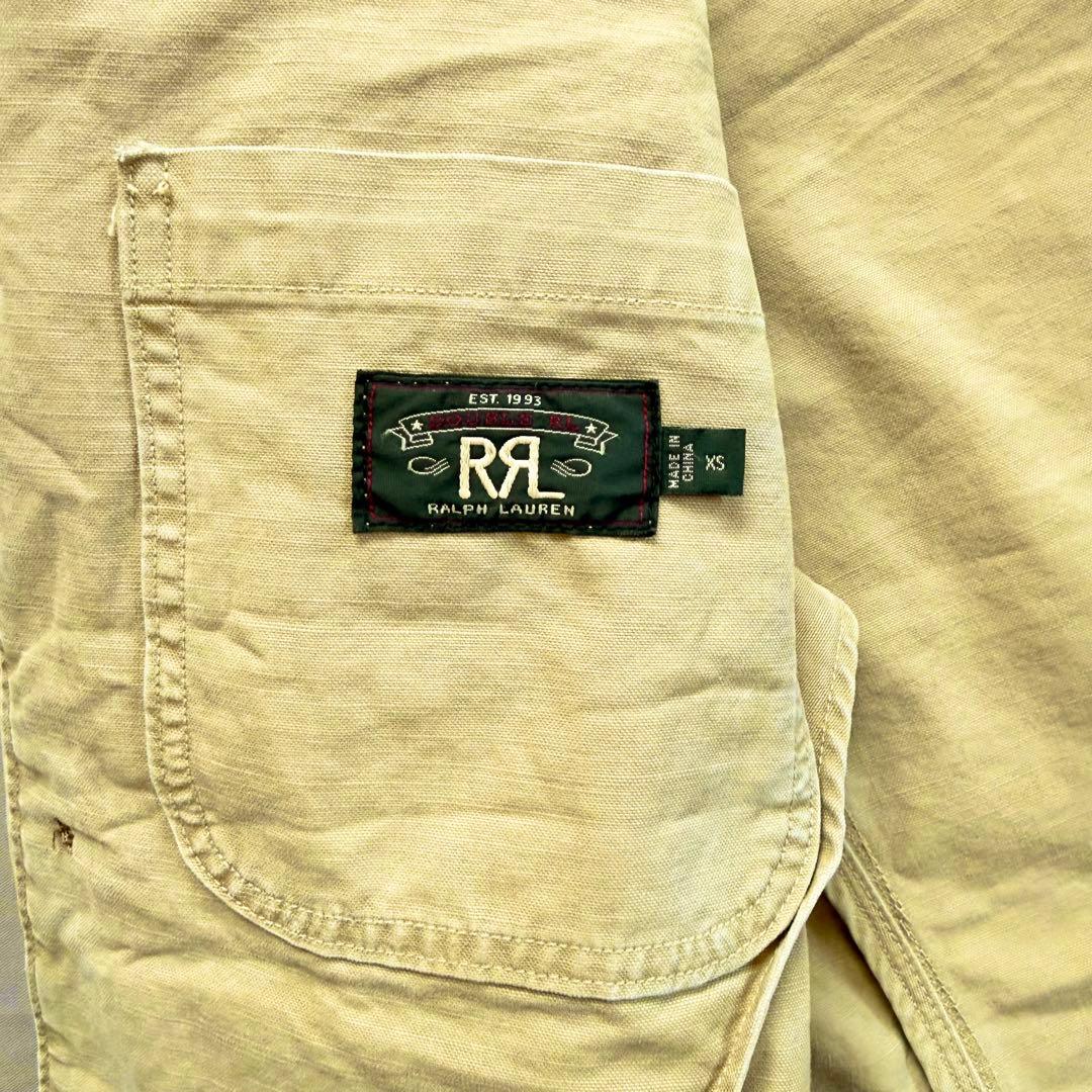 【美品】RRL ダブルアールエル ハンティングジャケット キャンバス XS